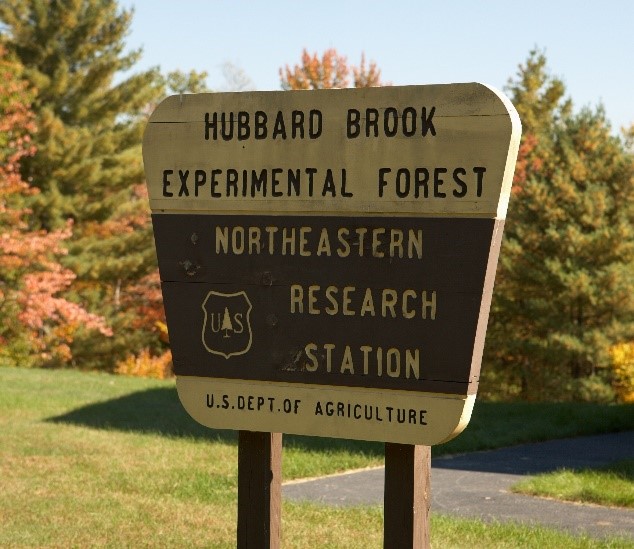 Hubbard Brook Experimental Forest Sign