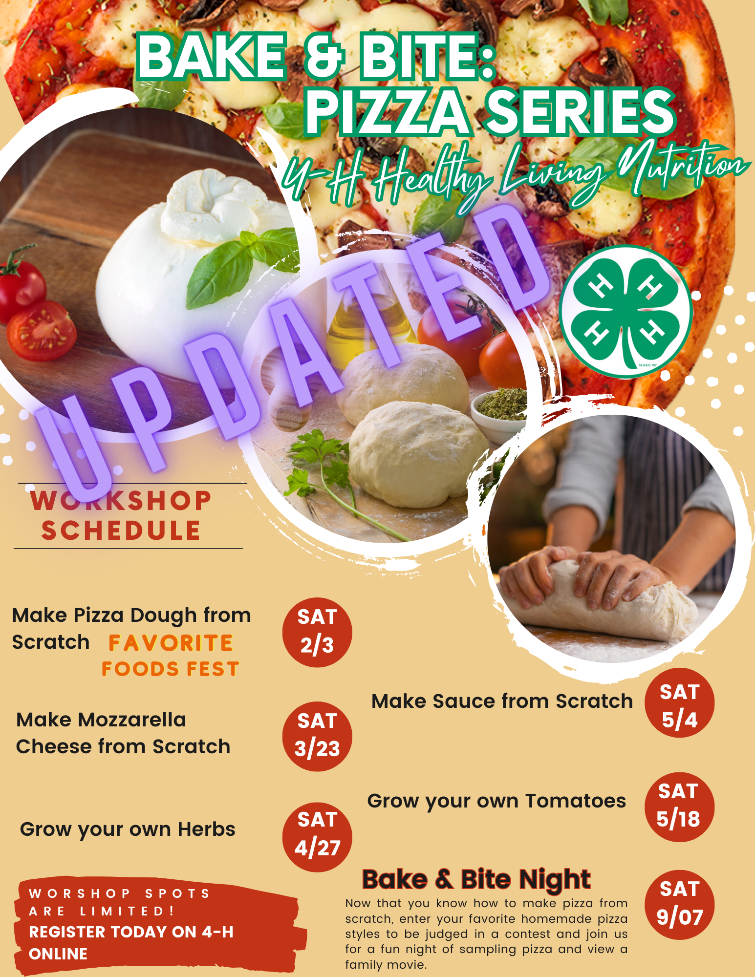 4-H Bake and Bite DIY Pizza Series - Make Mozzarella Cheese from Scratch