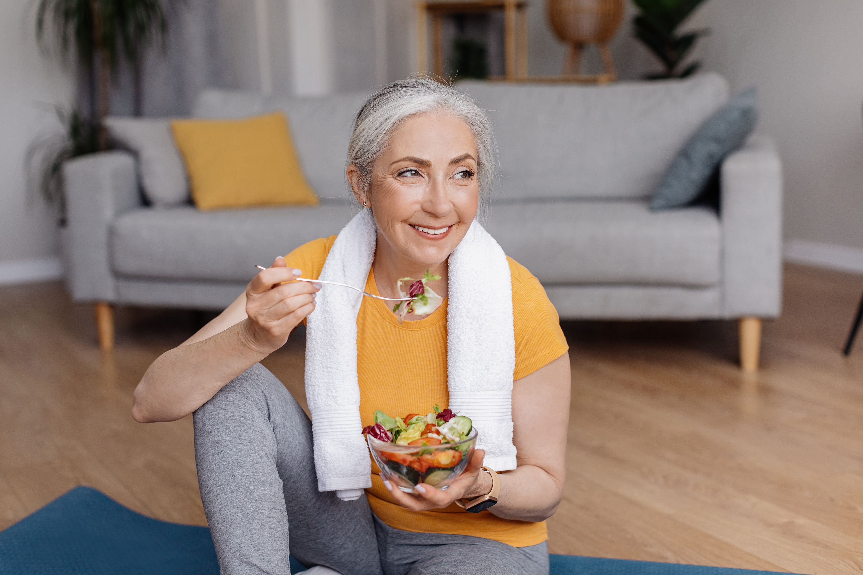 Healthy Aging: Eating Well and Moving More