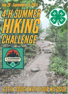 4-H Wildside Summer Hiking Challenge 2024