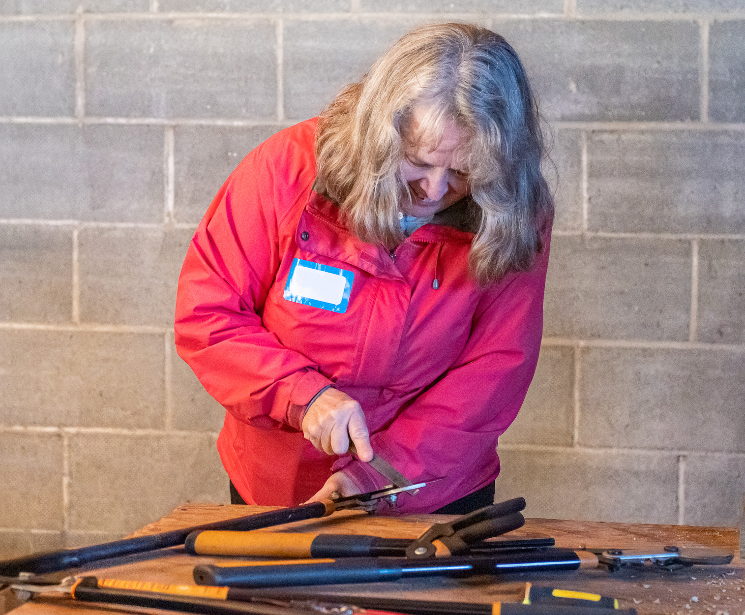 Women in The Woods: Tool Maintenance and Sharpening