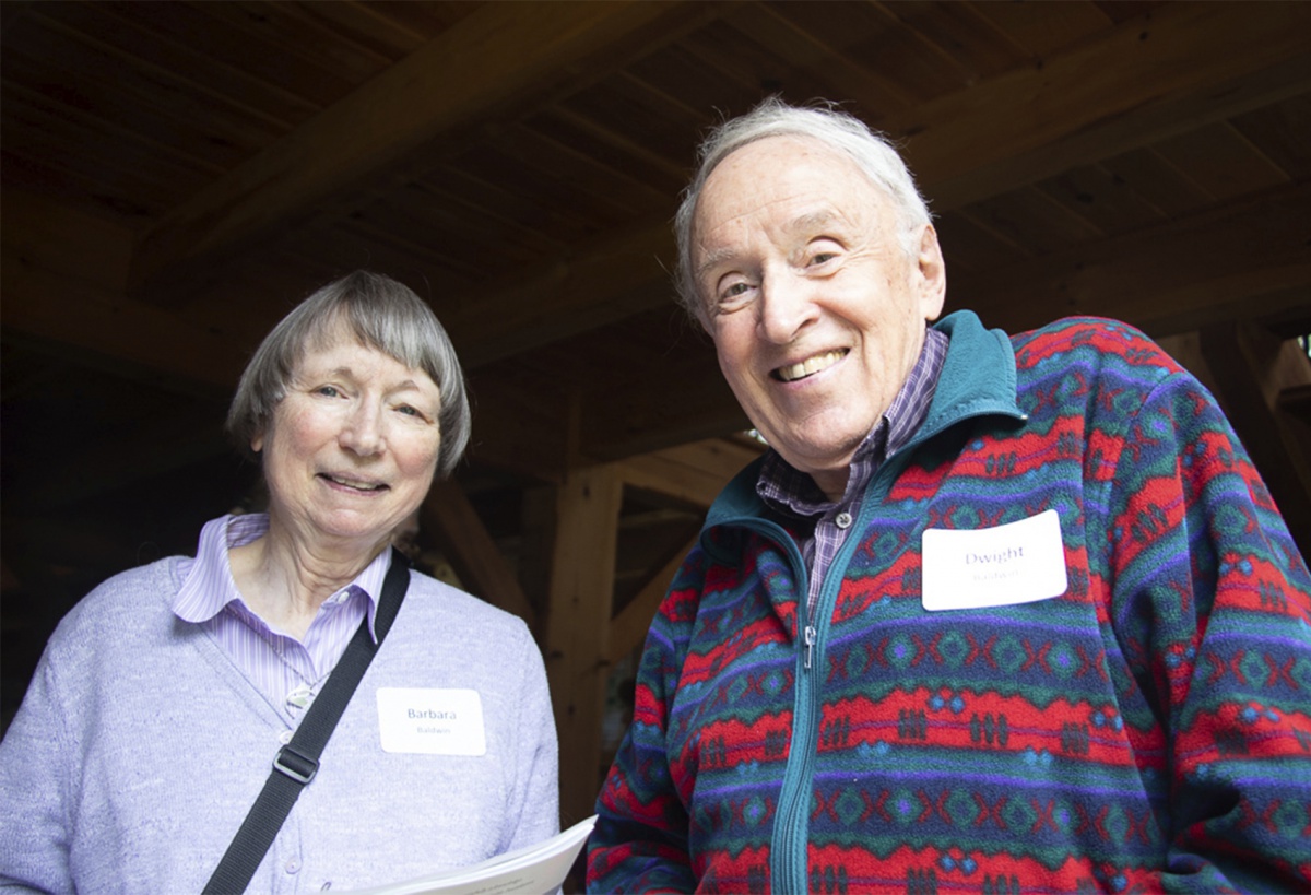 Lakes Lay Monitoring Volunteers Barbara and Dwight Baldwin