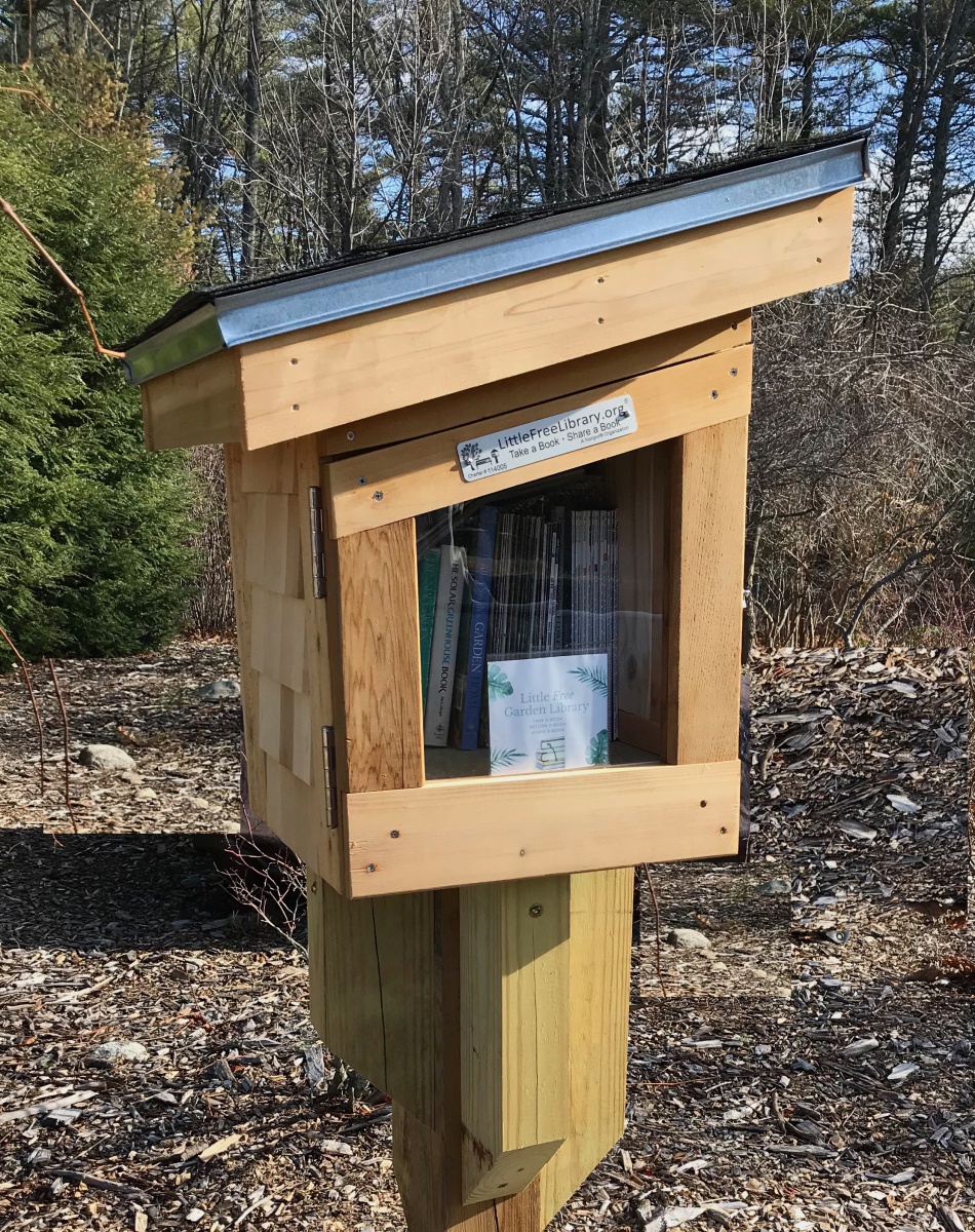 little library sign