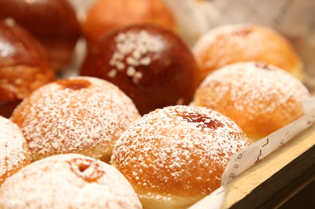 Jewish holiday donuts - Soufganiyot