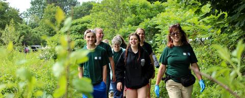 4-H volunteer chaperone at teen event