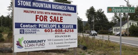 Stone Mountain Business Park for sale sign