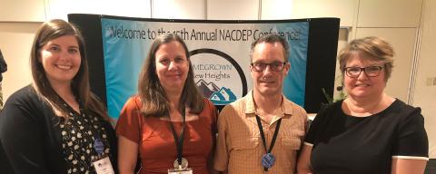 CED team members at the NACDEP conference