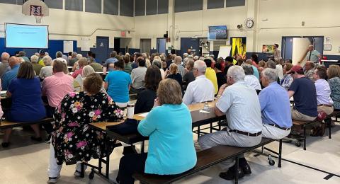 Ward 1 meeting on July 31 2024 at Webster Elementary School