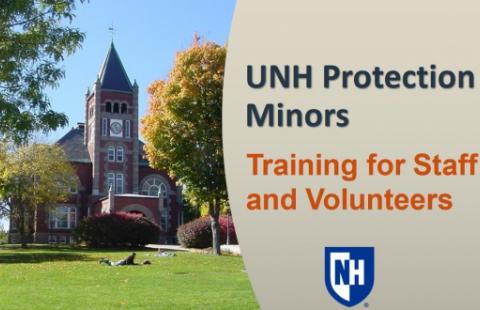 Protection of Minors Training for staff and volunteers