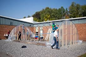 building a community greenhouse