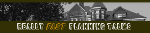 really fast planning talks