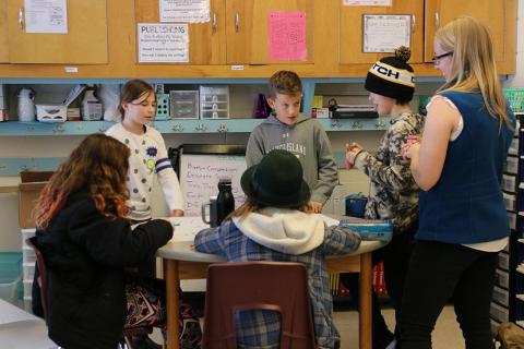 youth in classroom