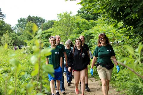 4-H volunteer chaperone at teen event