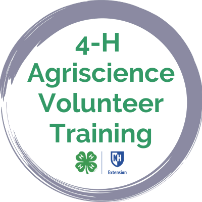 4-H agriscience volunteer training text image