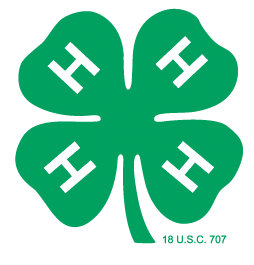 4-H Clover logo with transparent background