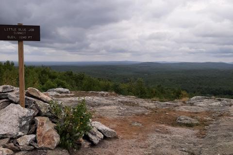 Blue Job mountain summit