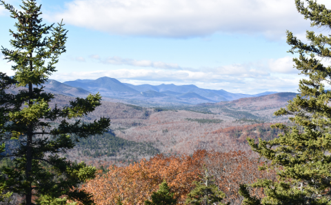 scenic New Hampshire mountain view