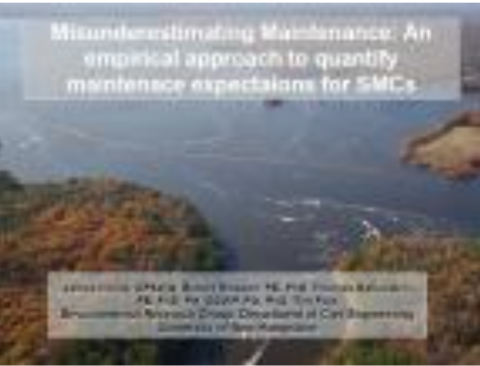 Misunderestimating maintenance:  an empirical approach to quantifying reasonable maintenance expectations for LID strategies