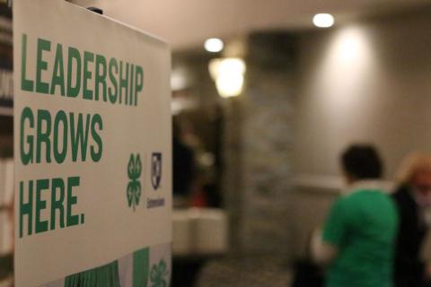 Leadership sign