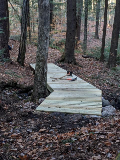 Webelols trail bridge