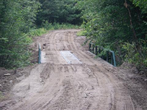 permanent stream crossing