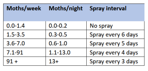 Moth report