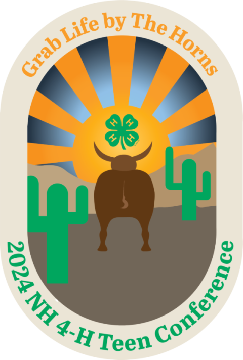2024 NH 4-H Teen Conference Logo