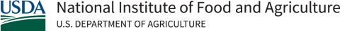 National Institute of Food and Agricutlure and USDA logo