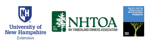  UNH Cooperative Extension, NH Timberland Owners Association, and the Society for the Protection of New Hampshire Forests logos