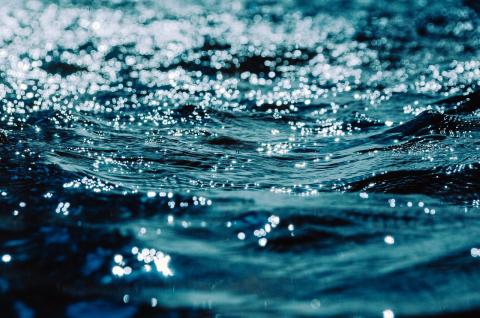 Blue water