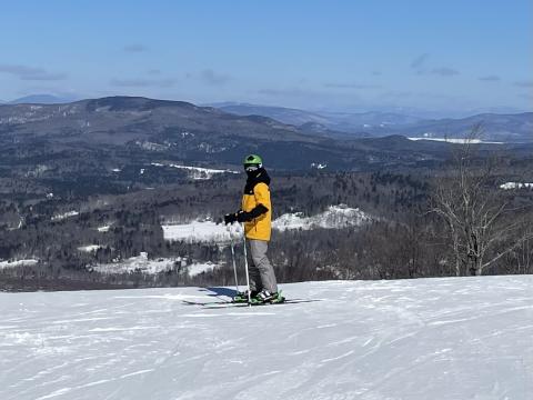 CJ skiing
