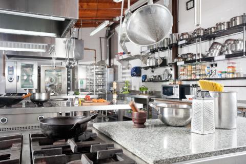 commercial kitchen