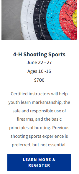 Target for Shooting Sports with camp description