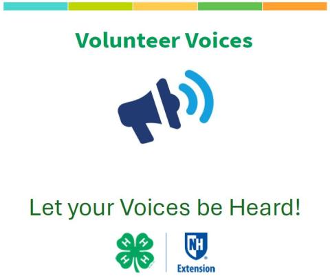 Volunteer voices