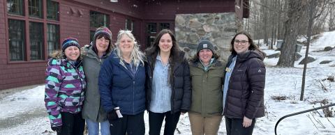 From left: Wendy Weisiger, Cheri Birch, Wendy Scribner, Haley Andreozzi, Lindsay Watkins, and Amy Gaudreau.