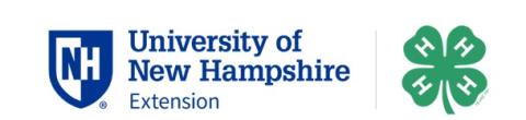 UNH Extension and 4-H logo lockup