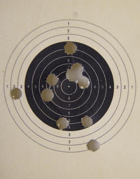 Gun target