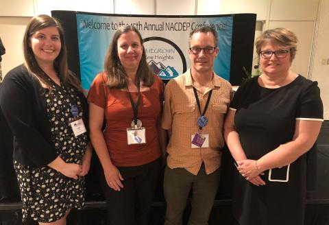 CED team members at the NACDEP conference