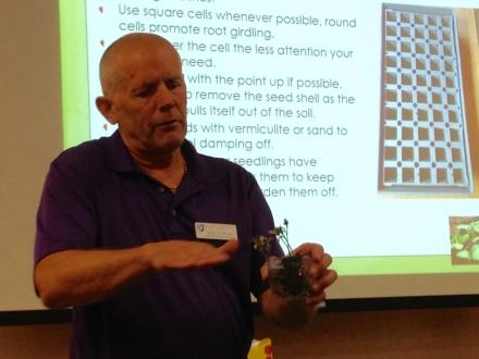 Ron Trexler Giving a Presentation