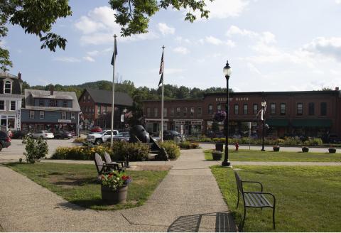 Downtown Bristol, New Hampshire