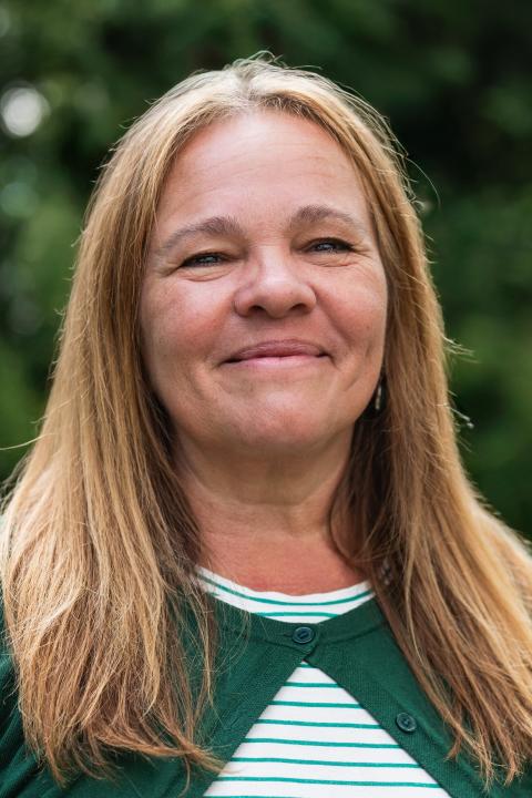 staff member Karen Deighan