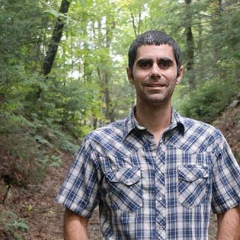 man in woods - Joseph Orefice