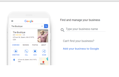 example of a google business profile